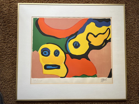 Image 1 of Karel Appel zeefdruk