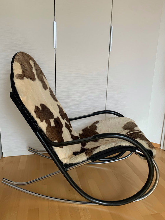 Image 1 of Vintage Paul Tuttle Nonna schommelstoel