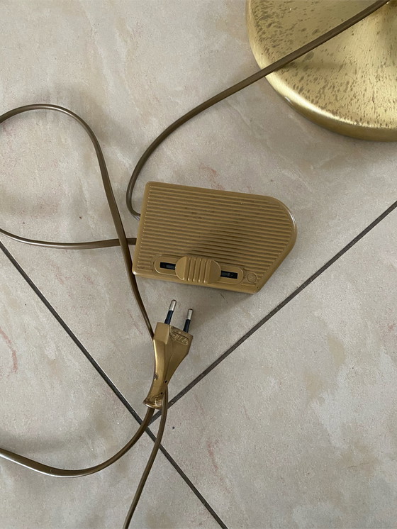 Image 1 of Vintage Messing Vloerlamp