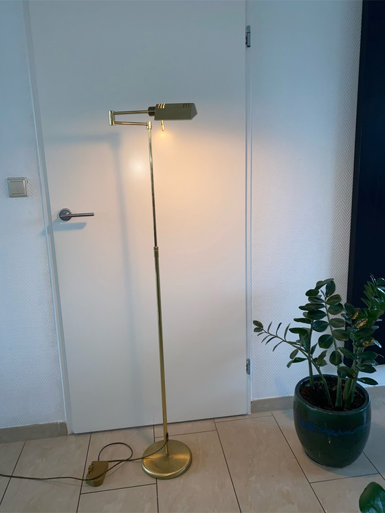 Image 1 of Vintage Messing Vloerlamp