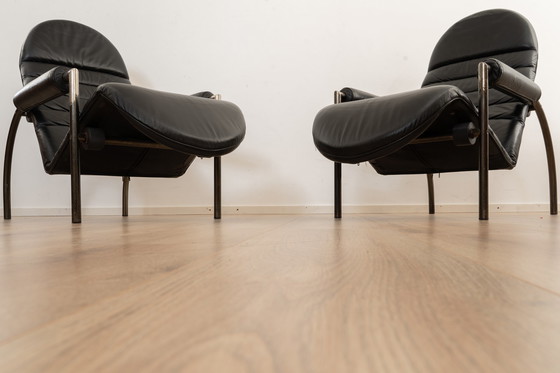 Image 1 of 2x Moroso Noe Lounge chairs by Ammanati & Vitelli