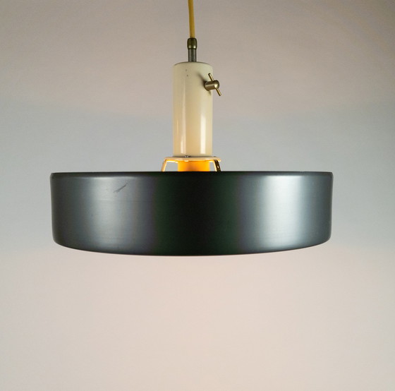 Image 1 of Anvia Almelo - J. Hoogervorst - "model 4017"  - Ufo hanglamp