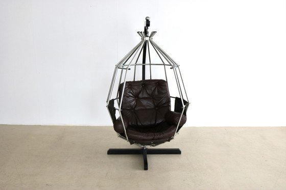 Image 1 of Vintage Papegojan lounge chair by hangstoel | Ib Arberg