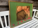 Ada Breedveld - Vrouw met tulpen