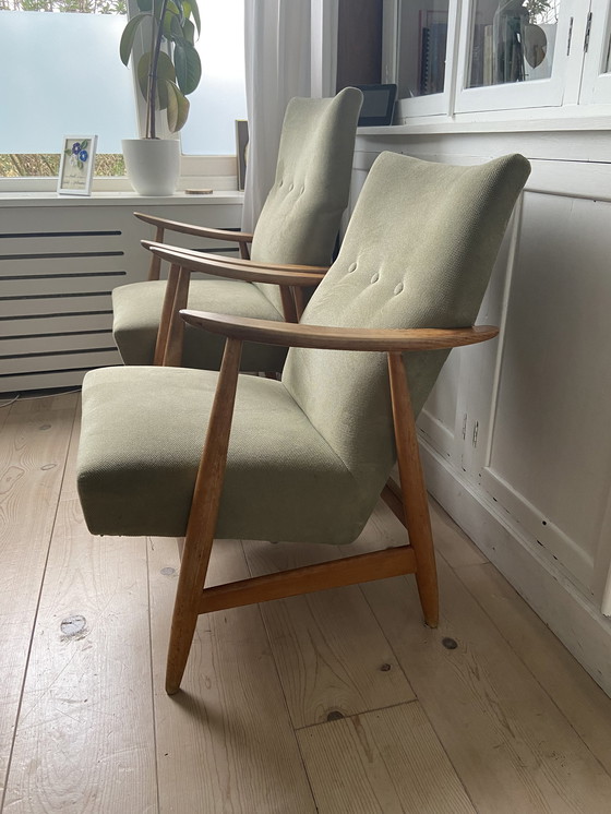 Image 1 of 2x Vintage fauteuils