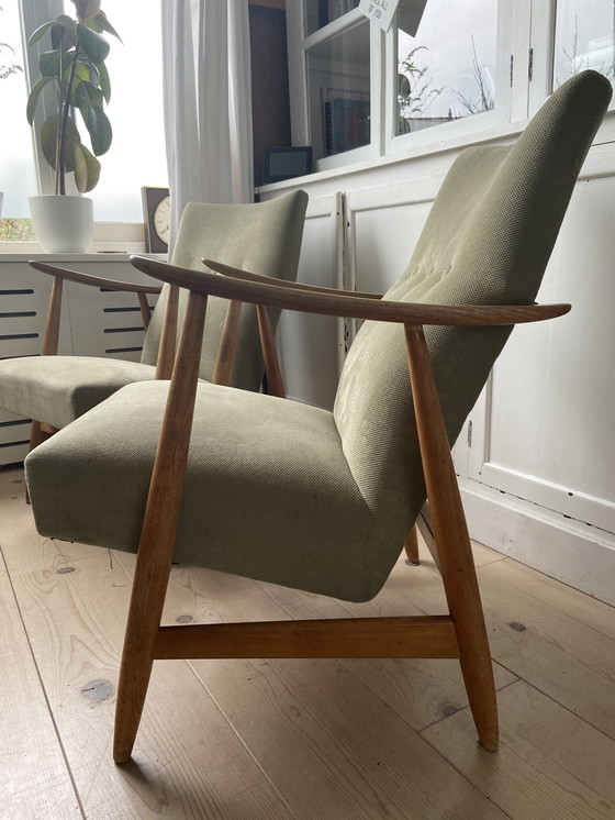 Image 1 of 2x Vintage fauteuils