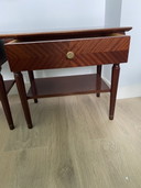 2x Vintage nachtkastjes