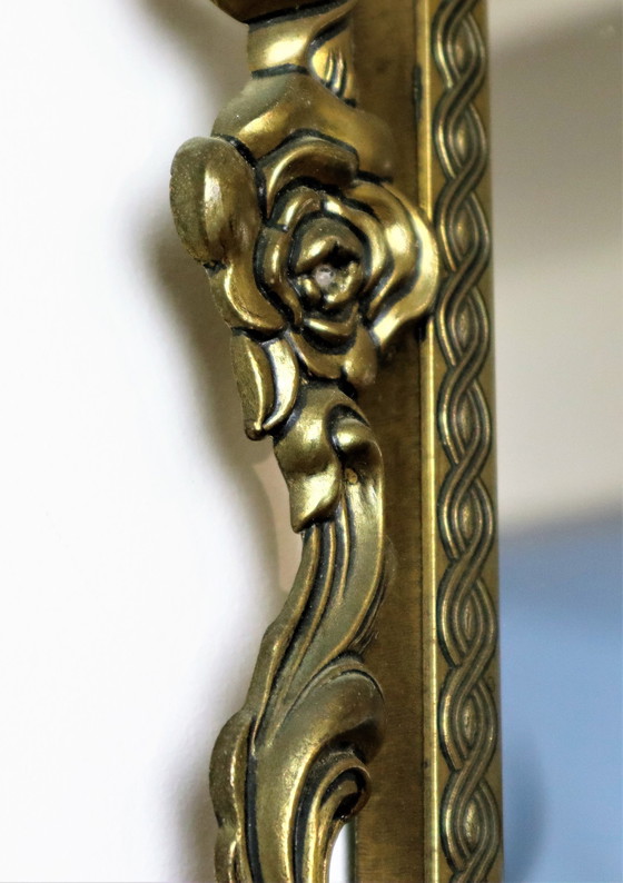 Image 1 of Vintage Franse Vergulde Barok Spiegel