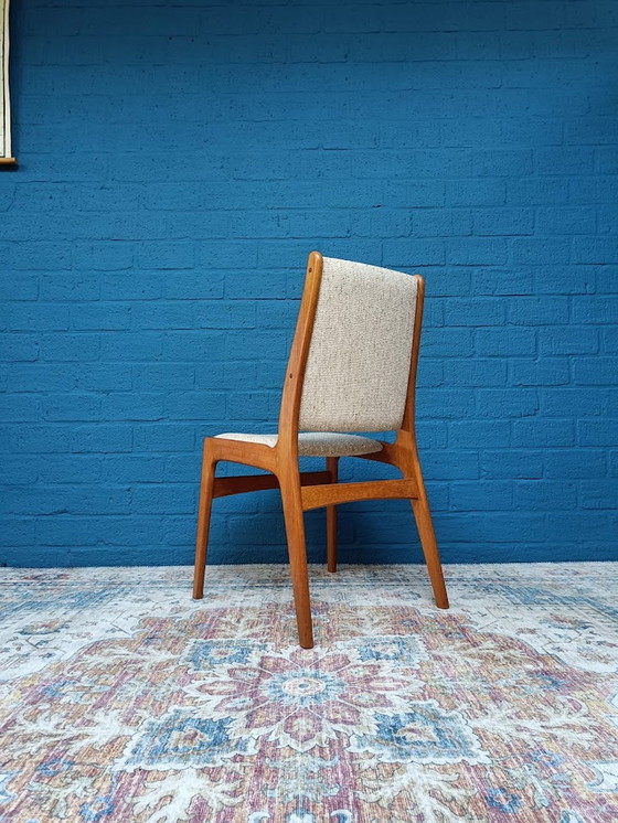 Image 1 of 4x Vintage Stoelen Deens Design