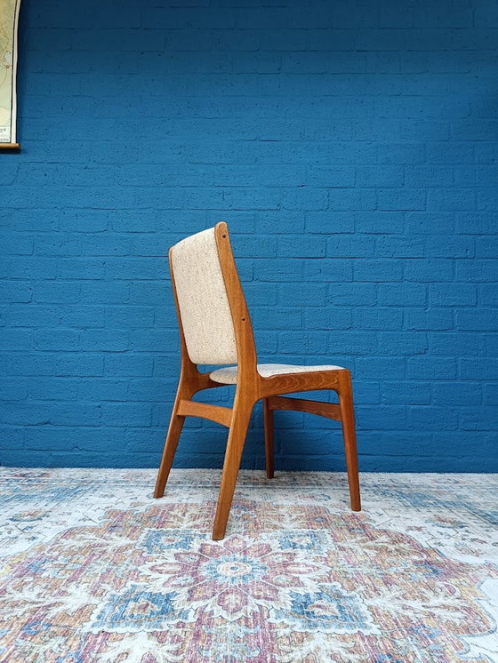 Image 1 of 4x Vintage Stoelen Deens Design