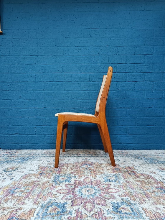 Image 1 of 4x Vintage Stoelen Deens Design