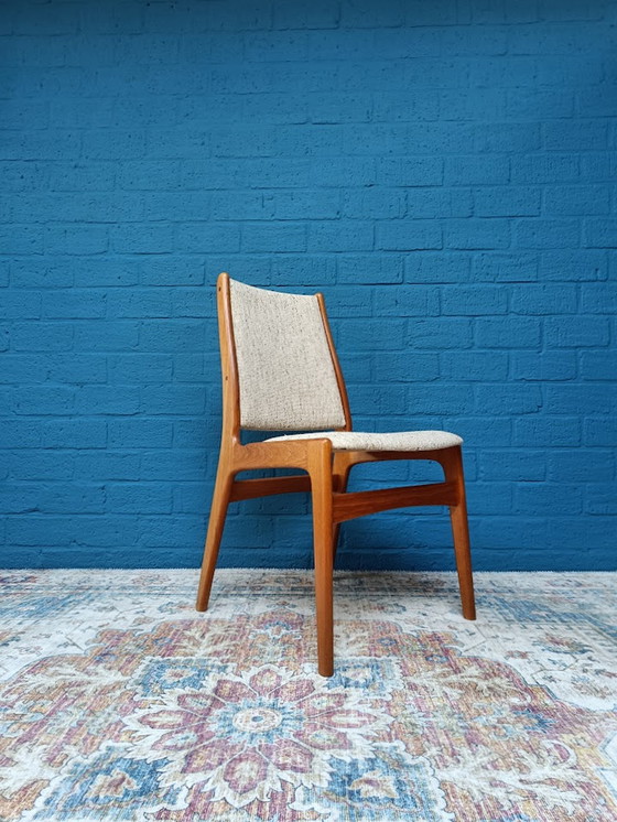 Image 1 of 4x Vintage Stoelen Deens Design