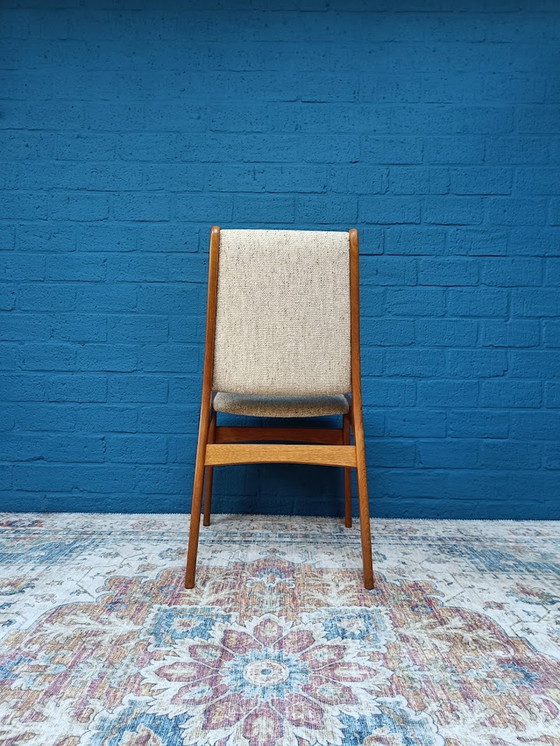 Image 1 of 4x Vintage Stoelen Deens Design