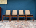 4x Vintage Stoelen Deens Design