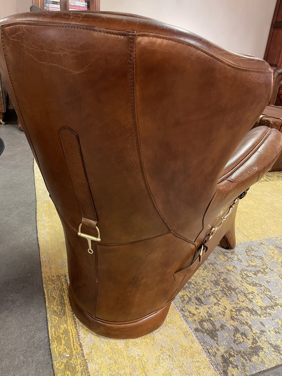 Image 1 of Vintage Saddle Chair