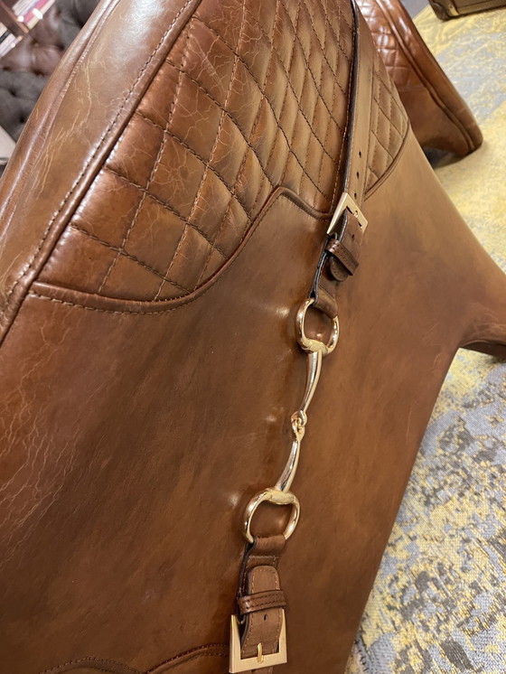 Image 1 of Vintage Saddle Chair