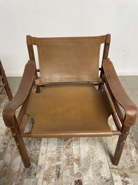 Image 1 of 2x Sirocco safari chairs Arne Norell