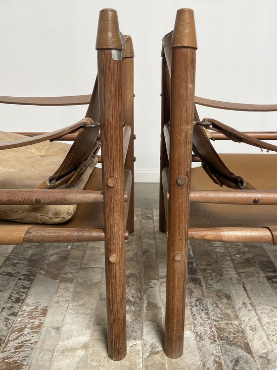 Image 1 of 2x Sirocco safari chairs Arne Norell