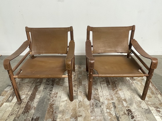 Image 1 of 2x Sirocco safari chairs Arne Norell