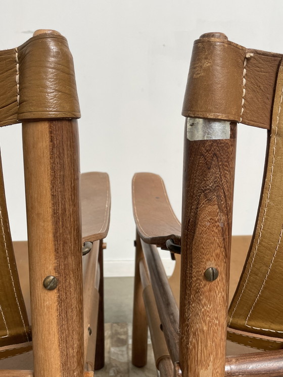 Image 1 of 2x Sirocco safari chairs Arne Norell