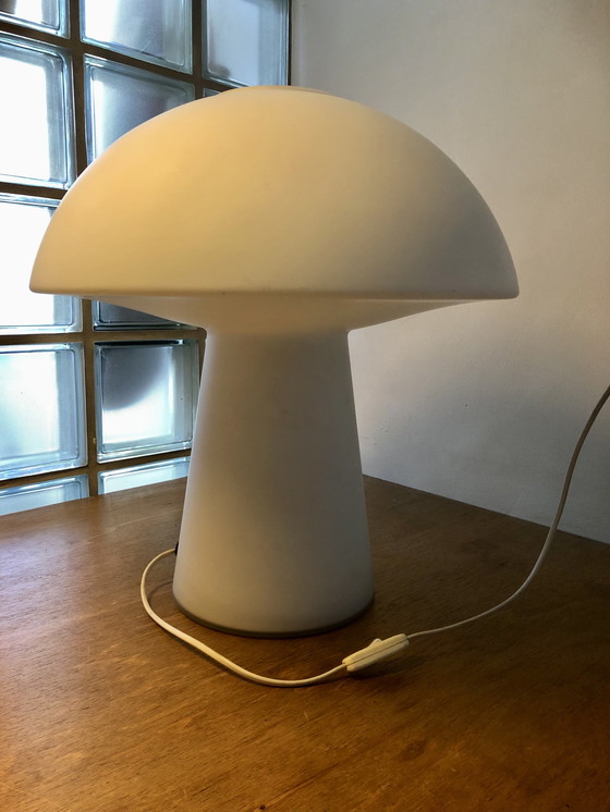 Image 1 of Glashütte Limburg mushroomlamp glas XL