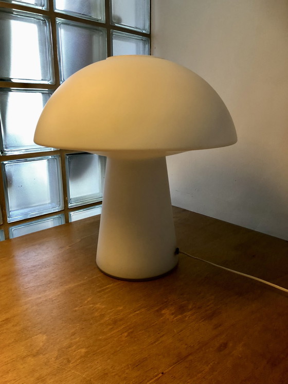 Image 1 of Glashütte Limburg mushroomlamp glas XL