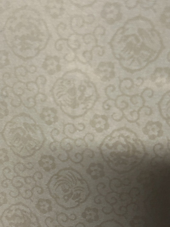 Image 1 of 2x Vintage Chinese windhond wanddecoratie