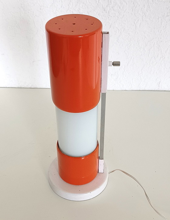 Image 1 of W.H Gispen voor Giso lampen het schuivertje in oranje