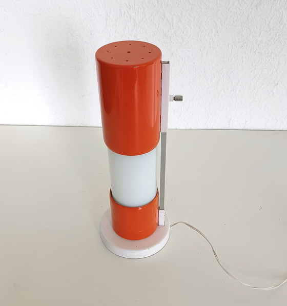 Image 1 of W.H Gispen voor Giso lampen het schuivertje in oranje