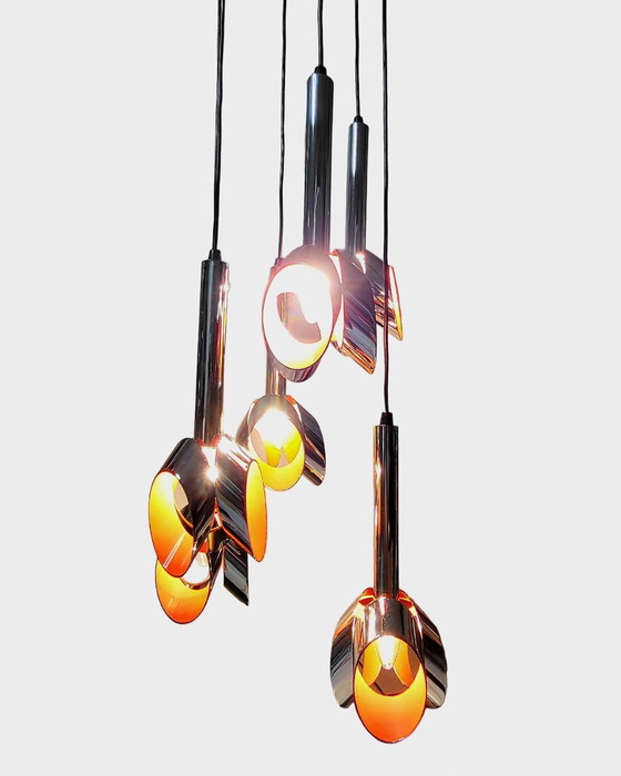 Image 1 of Space Age cascade hanglamp