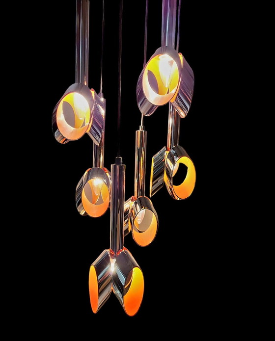 Image 1 of Space Age cascade hanglamp