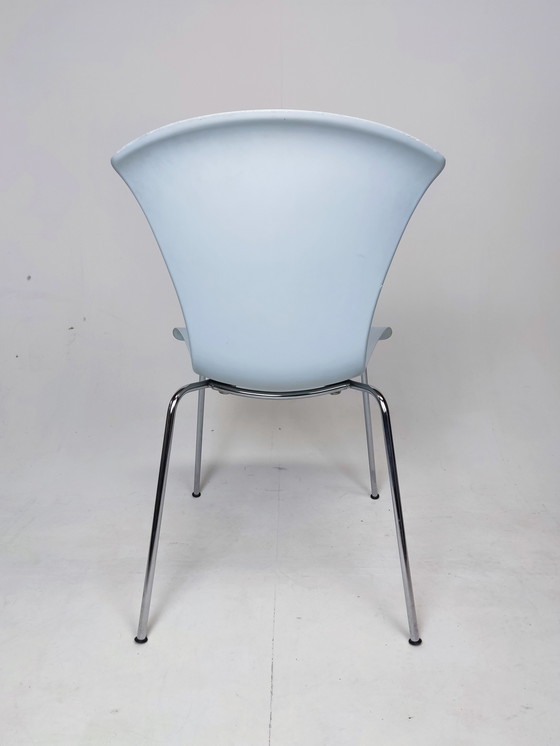 Image 1 of 7x Kartell Nihau eetkamerstoelen van Vico Magistretti