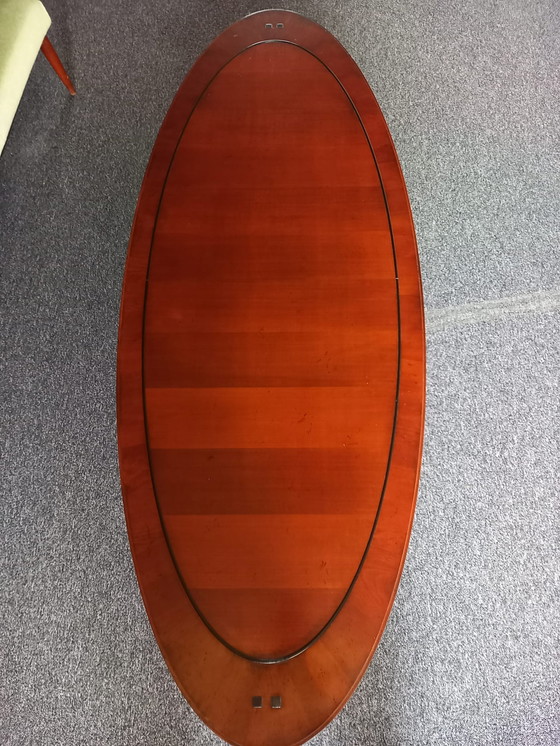 Image 1 of Art Deco salontafel met uitschuifbare plankjes