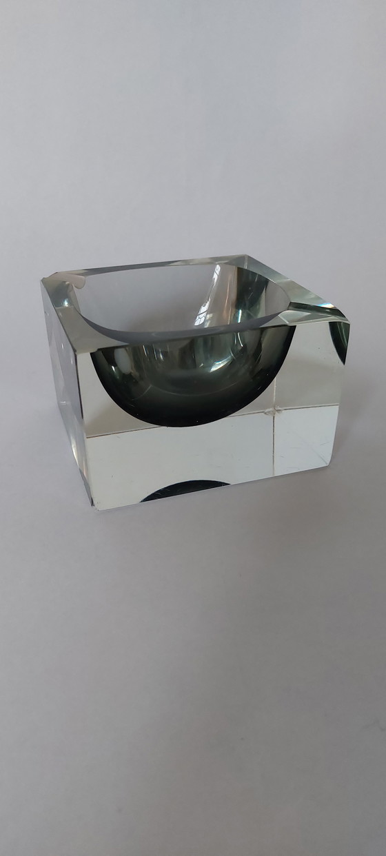 Image 1 of Murano ashtray Flavio Poli, seguso sommerso