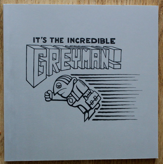 Image 1 of Dadara - Klok - nieuw + boekje: It's the incredible Greyman