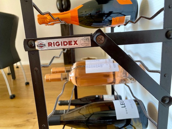 Image 1 of Vintage Frans Rigidex wijnrek