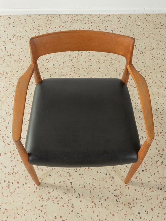 Image 1 of 5x Nils O. Møller Eetkamerstoelen