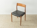 5x Nils O. Møller Eetkamerstoelen
