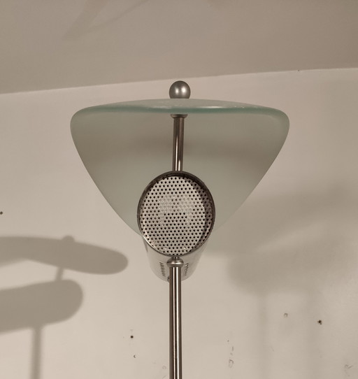 Minimalistische vloer lamp