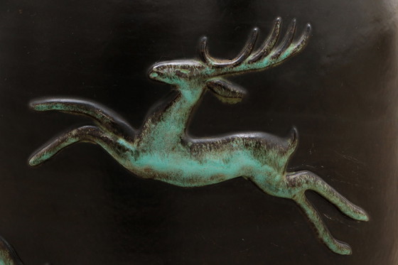 Image 1 of Grote Vintage Vaas ontwerp van Ugo Zaccagnini,1950 Italy