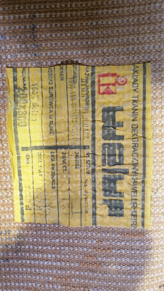 Image 1 of Vintage WELUR Kietrz vloerkleed