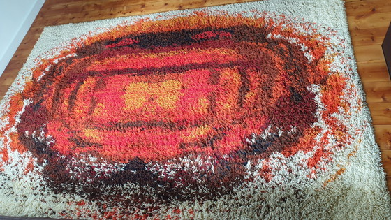 Image 1 of Vintage WELUR Kietrz vloerkleed