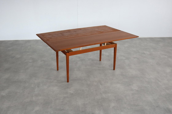 Image 1 of Vintage salontafel + eettafel in één 