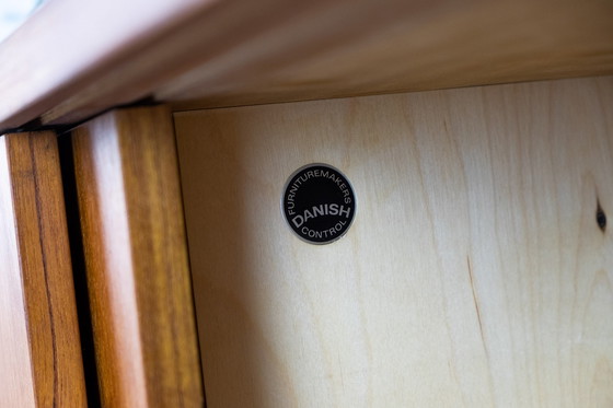 Image 1 of Vintage Deens teakhouten Dressoirs van Carlo Jensen voor Hundevad & Co., jaren 60