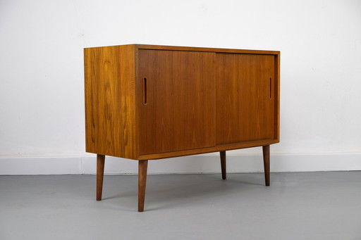 Vintage Deens teakhouten Dressoirs van Carlo Jensen voor Hundevad & Co., jaren 60