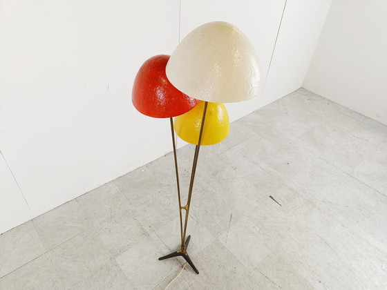 Image 1 of Mid century paddestoel vloerlamp, jaren 50