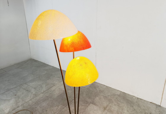 Image 1 of Mid century paddestoel vloerlamp, jaren 50