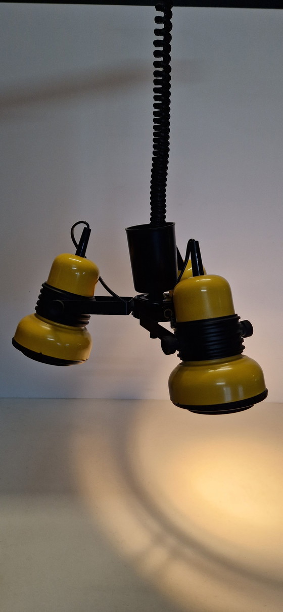 Image 1 of Vintage Pull Down hanglamp Spots
