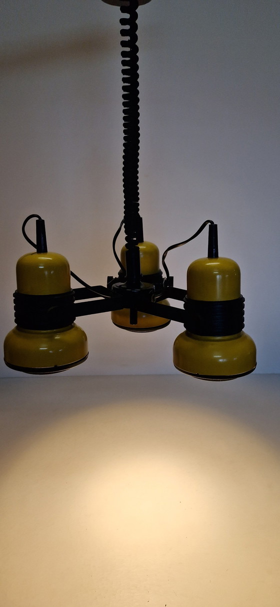 Image 1 of Vintage Pull Down hanglamp Spots