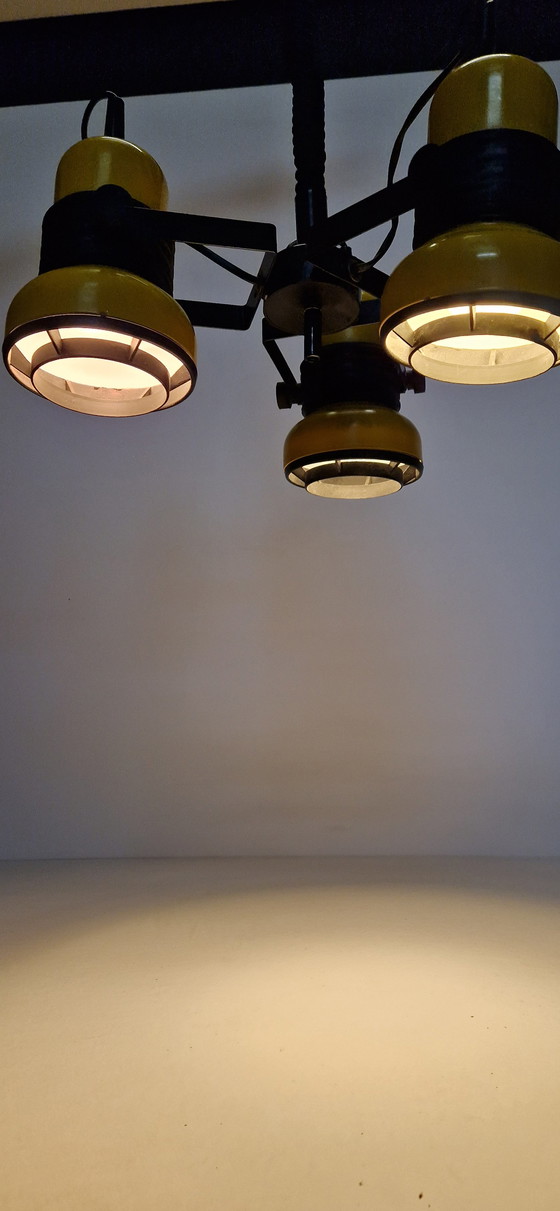 Image 1 of Vintage Pull Down hanglamp Spots